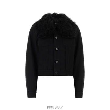 알라이아 여성 다운베스트 질렛 Black