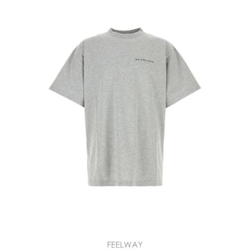 Balenciaga [X45]�߷��þư� 850345TVVE6 1302 ���� Ƽ���� �μҸ� ž Melange grey cotton[X45]�߷��þư� 850345TVVE6 1302 ���� Ƽ���� �μҸ� ž