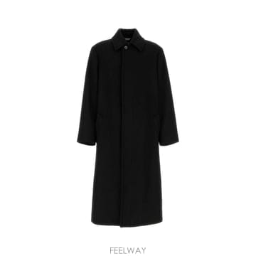 Balenciaga [X45]�߷��þư� A001XFTUU01 1000 ���� ��Ʈ ���� �� Ʈ��ġ ���� Black wool coa[X45]�߷��þư� A001XFTUU01 1000 ���� ��Ʈ ���� �� Ʈ