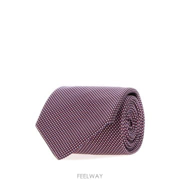 Brioni [X45]�긮���� O61D00OD428 6159 ���� ��Ÿ�� ��Ÿ�� Embroidered silk tie[X45]�긮���� O61D00OD428 6159 ���� ��Ÿ�� ��Ÿ�� Embr