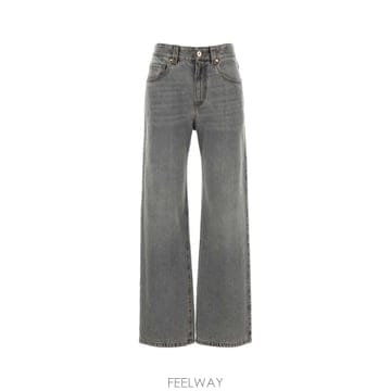 Brunello Cucinelli [X45]���ڷ� ��ġ�ڸ� MP095P5565 C9032 ���� ���� û���� �� ������ Grey denim j[X45]���ڷ� ��ġ�ڸ� MP095P5565 C9032 ���� ���� û��