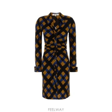 Diane Von furstenberg [X45]���̾غ��۽��ٹ��� D915BBFOICMTJY BFOIC ���� ���ǽ� �� �̵� �̴� �巹�� Print[X45]���̾غ��۽��ٹ��� D915BBFOICMTJY BFOIC ���� ����
