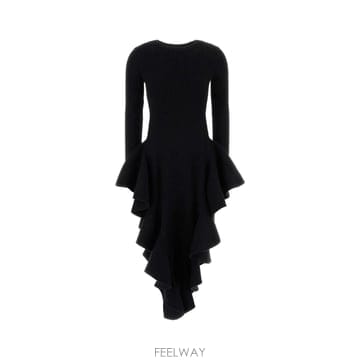 Alaia [X45]�˶��̾� AA9R3202K303D 995 ���� ���ǽ� �� �̵� �̴� �巹�� Black stretch[X45]�˶��̾� AA9R3202K303D 995 ���� ���ǽ� �� �̵� ��