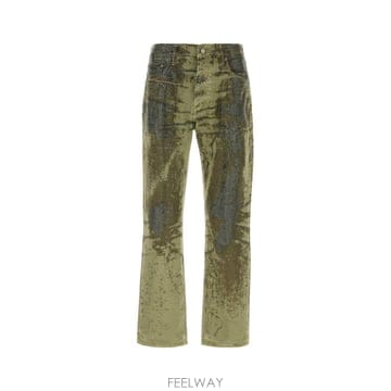 | Other Brand | [X45]PURPLE DENIM P011TLOG426 GREEN ���� ���� û���� �� Printed deni[X45]PURPLE DENIM P011TLOG426 GREEN ���� ���� û���� 