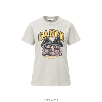 GANNI [W63]���� A105031111026 151 ���� Ƽ���� ���� ž T SHIRT[W63]���� A105031111026 151 ���� Ƽ���� ���� ž T SHIR