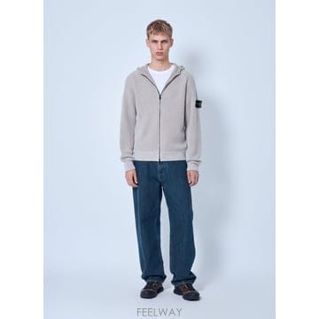 26 F/W 스톤 아일랜드 리브드 니트 후드 L2S155100067  B0112324383