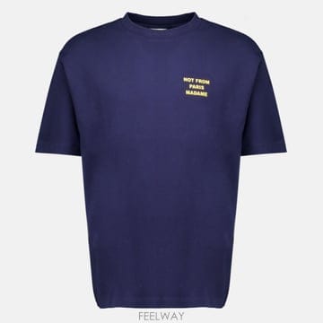 [A7] 드롤 드 뮤스 M-TS203-CO002-NY 티셔츠 탑 상의 남성 M-TS203-CO002-NY A