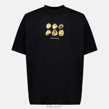 [A7] 드롤 드 뮤스 M-TS341-CO002-BL 티셔츠 탑 상의 남성 M-TS341-CO002-BL A