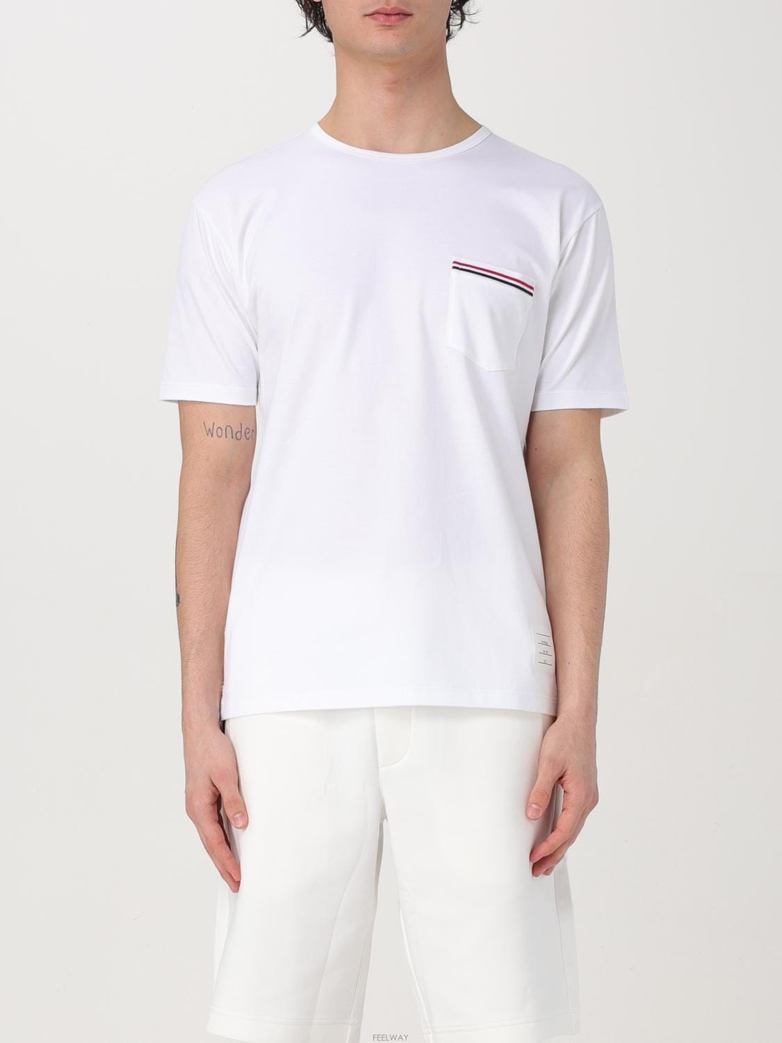 Thom Browne [A6] ����� MJS010A01454 ���� Ƽ���� MJS010A01454-100[A6] ����� MJS010A01454 ���� Ƽ���� MJS010A01454-10