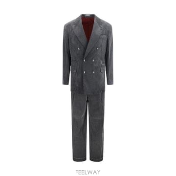 26FW 브루넬로 쿠치넬리 수트 세트 MV4509CPN2 C022 GREY