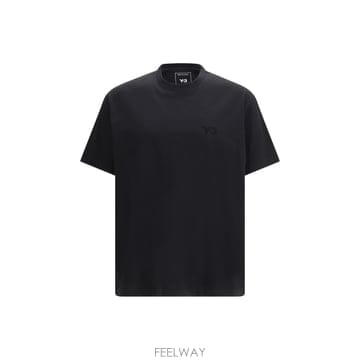 [B1] 요지 야마모토 KQ9783 티셔츠 탑 남성 KQ9783BLACK