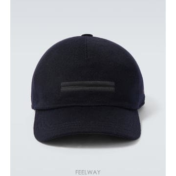 국내출고 제냐 엠브로이더리 캐시미어 베이스볼 캡