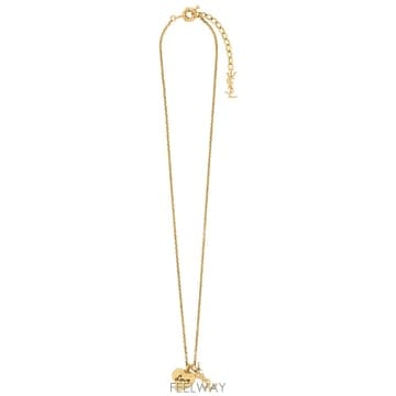 인더샵 SAINT LAURENT 생로랑 골드 목걸이