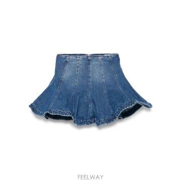 당일배송 엠에스지엠 와이어 헴 미니 스커트