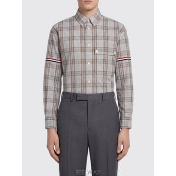 [A6] 톰브라운 MWL430OF1098 남성 폴로 MWL430OF1098-996