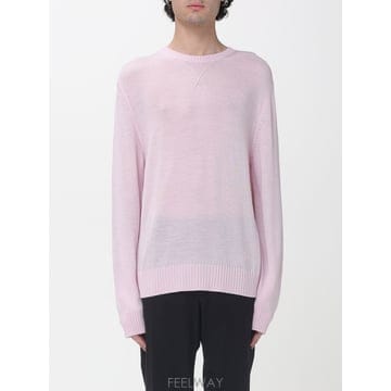 질샌더 스웨터 로고 Pink
