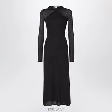 26 F/W 펜디 블랙 WOOLYARN 드레스 FZDE73B1IG-F B0052324551