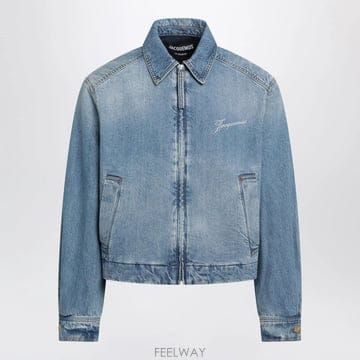 26 F/W 자크뮈스 블루 DENIMES CANEVAS 자켓 인 코튼 B0052324595