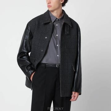 26 F/W 아워 레가시 STILL 체크 자켓 인 울 & 레더 M42 B0052324597