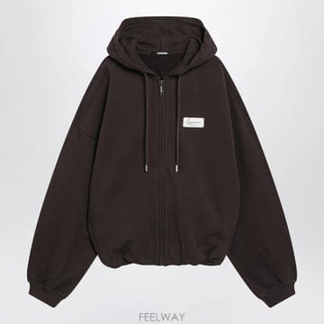 26 F/W 자크뮈스 CORSO 다크 브라운 코튼 후드 HOU0031 B0052324598