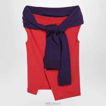 26 F/W JW 앤더슨 레드 OFFTHESHOULDER 탱크 탑 인 B0052324606