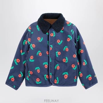 26 F/W 보보쇼즈 네이비 블루 리버서블 자켓 WITH 플로랄 프린 B0052324621