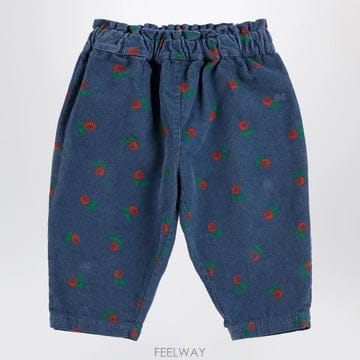 26 F/W 보보쇼즈 네이비 블루 코듀로이 트라우저 (KIDS ) B B0052324632