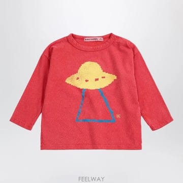 26 F/W 보보쇼즈 레드 PIXEL ABDUCTION 티셔츠 인 오 B0052324634