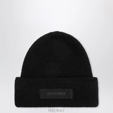 26 F/W 자크뮈스 블랙 GROS 그레인 비니 인 알파카 블렌드 A B0052324692