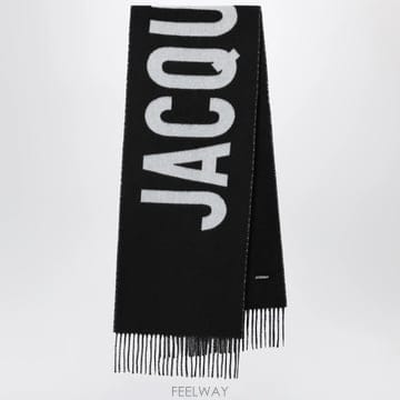 26 F/W 자크뮈스 블랙 울 스카프 WITH 로고 ACU00435U B0052324695