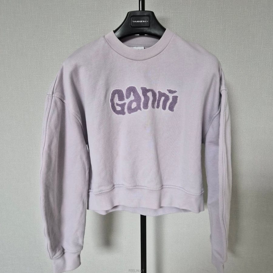 GANNI ���� Ganni ũ�� �ø��� ��� ������ Ƽ���� W-����-377���� Ganni ũ�� �ø��� ��� ������ Ƽ���� W-����-377