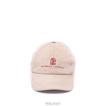 브루넬로 쿠치넬리 레더 캡 MPCLF9850 CRR56 B0442317586