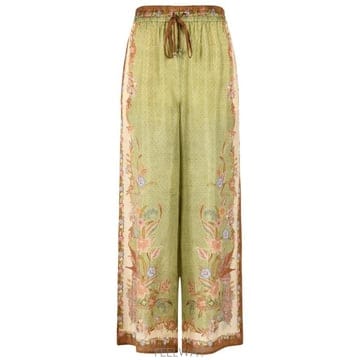 Zimmermann 26FW ���Ӹ� ��Ʈ����Ʈ ���� 6251PSS262KHAKI SCARF FLORAL Green26FW ���Ӹ� ��Ʈ����Ʈ ���� 6251PSS262KHAKI SCARF FLOR