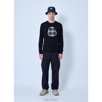 26 F/W 몽클레어 코튼 블렌드 트라우저 L2091 2A00039  B0112324404