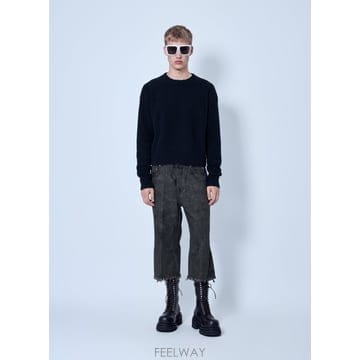 26 F/W 릭오웬스 TOWER 라운드 넥 탑 RU02F4695 KW B0112324405