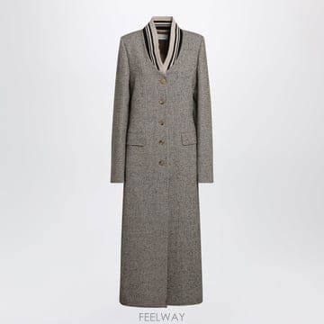 26 F/W 드리스 반 노튼 싱글브레스트 코트 WITH 마이크로 패턴 B0052324732