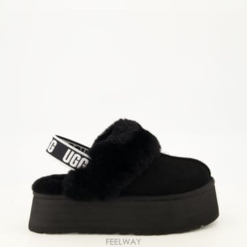 UGG 펀케트 슬라이드 블랙