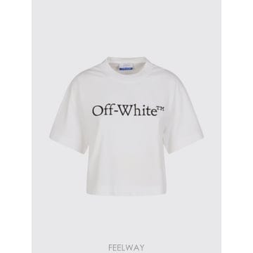 [A6] 오프화이트 OWAA090C99JER004 여성 티셔츠 OWAA090C99JER004-0110