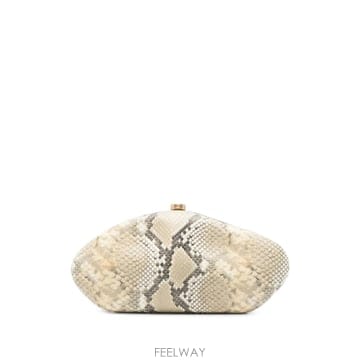 Cult Gaia Cult Gaia The Caldera snake effect clutch bag 12269056229640Cult Gaia The Caldera snake effect clutch bag 12269056
