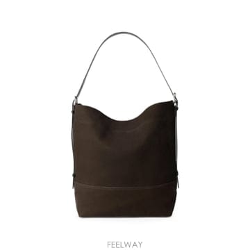 Lemaire Belted tote bag in alpaca nubuck 12269059277064 TP725678915Belted tote bag in alpaca nubuck 12269059277064 TP7256