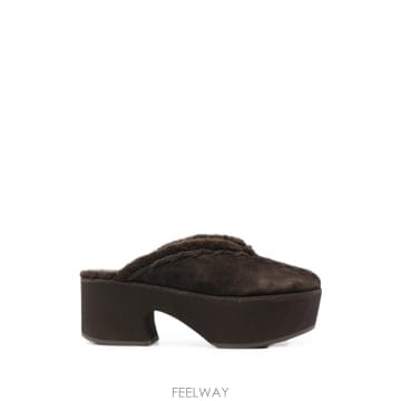 Cult Gaia Cult Gaia Tazz shearling trim mules 12269052395784 TP7256786Cult Gaia Tazz shearling trim mules 12269052395784 TP7