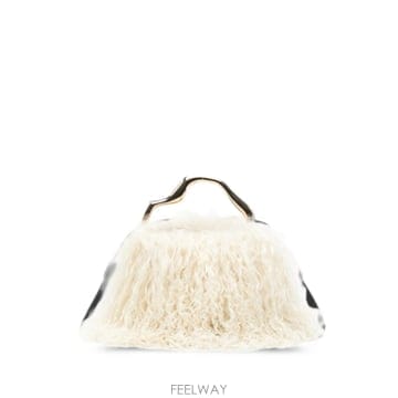 Cult Gaia Cult Gaia Solene shearling tote bag 12269052068104 TP7256781Cult Gaia Solene shearling tote bag 12269052068104 TP7