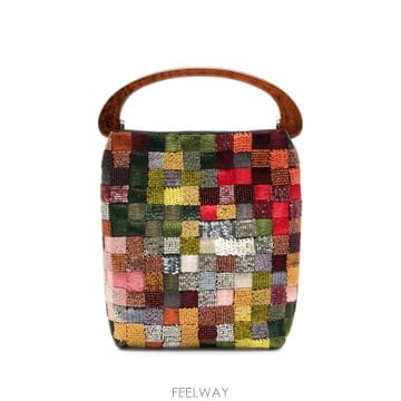Dries Van Noten �帮���ݳ�ư Crispino embellished top handle tote bag 122690566228�帮���ݳ�ư Crispino embellished top handle tote bag 