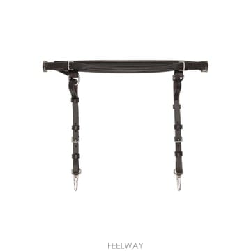 시몬 로샤 블랙   브라운 더블 룹 태슬 브리들 벨트 BBELT4T M 0839 TP877670665