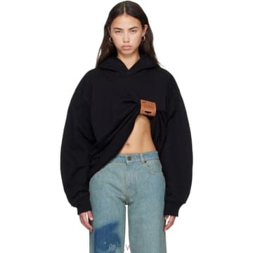 26 FW 장폴고띠에 블랙 더 라벨 후드티 262808F097000