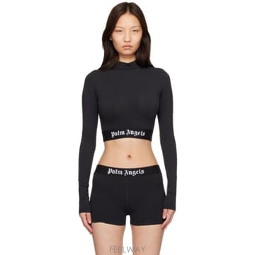 Palm Angels 26 FW �ʾ����� ���� Ŭ���� �ΰ� ���̳� ž 262695F11000026 FW �ʾ����� ���� Ŭ���� �ΰ� ���̳� ž 262695F11000