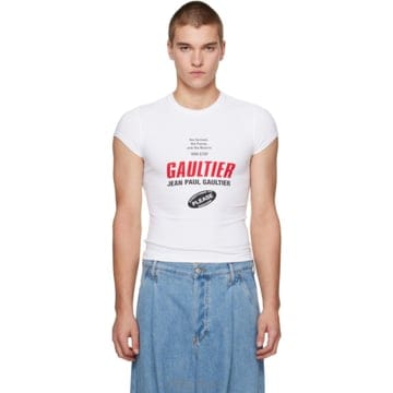Jean Paul Gaultier 26 FW �������쿡 ȭ��Ʈ �� ��Ƽ�� ���̺� Ƽ���� 262808M21300126 FW �������쿡 ȭ��Ʈ �� ��Ƽ�� ���̺� Ƽ���� 262808