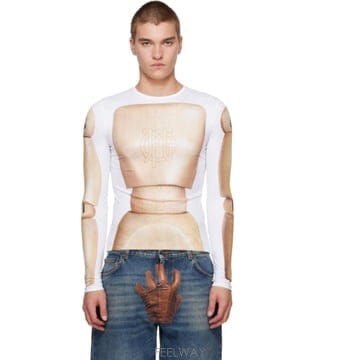 Jean Paul Gaultier 26 FW �������쿡 ȭ��Ʈ   ������ �� ��� �ٵ� Ƽ���� 262808M21300426 FW �������쿡 ȭ��Ʈ   ������ �� ��� �ٵ� Ƽ���� 2