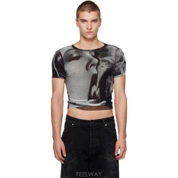 Jean Paul Gaultier 26 FW �������쿡 ����   �׷��� �� ����ŷ ��� ���̺� Ƽ���� 262808M21300726 FW �������쿡 ����   �׷��� �� ����ŷ ��� ���̺� 