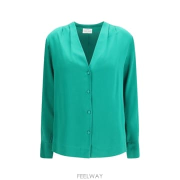 [B1] 포르테 포르테 15382BISMYSHIRT 블라우스 셔츠 탑 여성 15382BISMYSHIRTF50